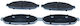 Τακάκια Φρένων Εμπρός Chrysler Pacifica 3 5/4 0 03-08 Ada104274