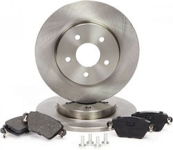 Σετ Δίσκων Τακακιών Φρένων Πίσω Ford Mondeo Mk3 Jaguar X-type 1121895