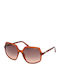 Guess Ochelari De Soare Pentru Femei Cu Ramă Portocalie Și Lentile Degrade Portocalii GU00257 44F