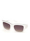 Guess Ochelari De Soare Pentru Femei Cu Culoare Full Face Albă Și Culoare Gri Degrade GU00293 21B