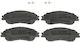Master-Sport Auto Bremsbeläge Platzierung Vorderseite Suzuki SX4 S-Cross Vitara 5581061M00