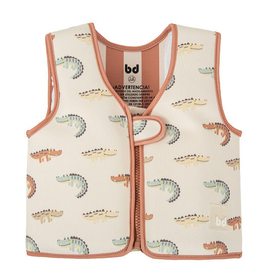 Детски Жилет За Плуване UPF +50 Caiman 1-3 Години Bimbidreams 037b1097