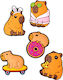 Tfo 3d Sticker Capybara 5pcs Set