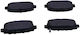 Спирачни Накладки Отзад Jeep Compass 1.4/1.6-2.0 Crd 17 K68353597aa
