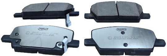 Plăcuțe De Frână Partea Din Față Opel Mokka 1.4-1.8 12 Quaro Argintiu Ceramic 2231102