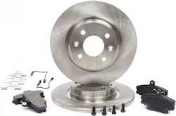Set Discuri Plăcuțe De Frână Partea Din Față Dacia Dokker Dokker Van Dokker Stepway Lodgy Lodgy Stepway Lodgy Van 7701202013