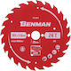 Benman Δίσκος Κοπής Ξύλου με 24 Δόντια 165mm