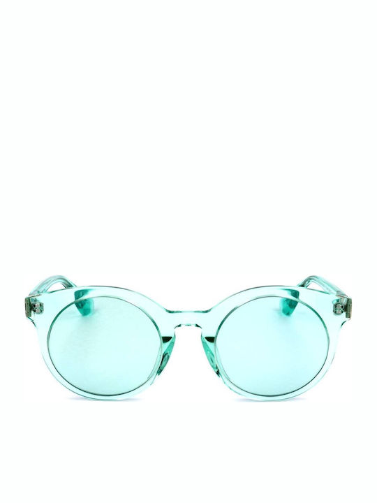 Sandro Unisex Sunglasses With Turquoise Frame And Turquoise Lens