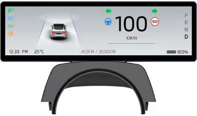 Ecran Carplay Blind Spot Assist Juniper Highland Negru