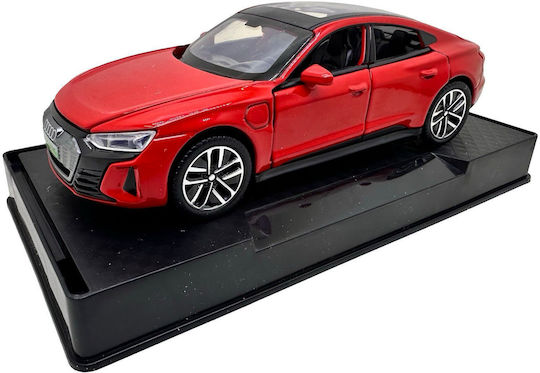 Audi E-tron Gt Red 1:32 Metal Die-cast Model Lights Sounds Doors Hood Trunk Open