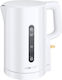 Clatronic Βραστήρας 1.7lt 2200W Λευκός