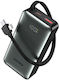 Kakusiga KSC-1099 Power Bank 10000mAh with USB-A Port and USB-C Power Delivery Port Black