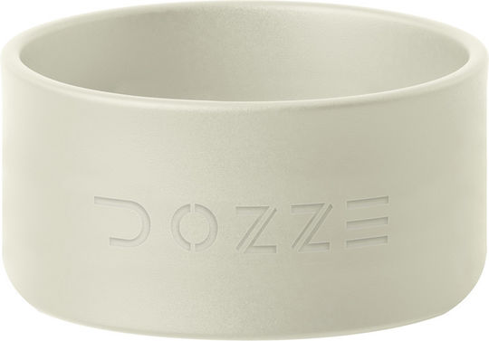 Dozze Wasserflasche Silikon Schutzhaube Klein Creme Weiß