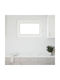 vidaXL Hinged PVC Window W90xH60cm