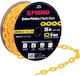 Mporazanis Traffic Chain from Plastic in Yellow Color