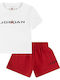 Kids Set with Shorts Summer 2 Pieces Red