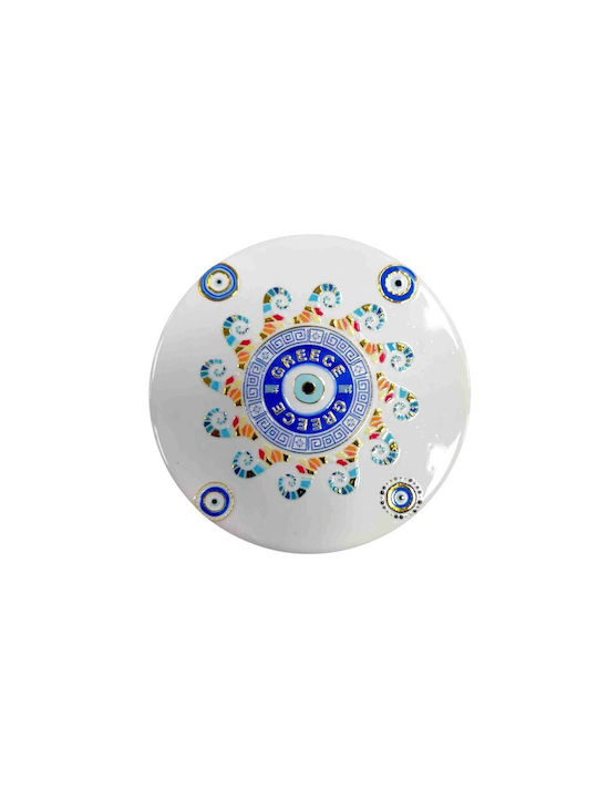 Ceramic Coaster with Stand 10.8x10.8cm 12 Pieces