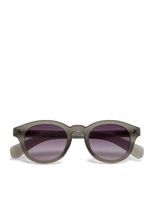Okkia Ochelari De Soare Unisex Cu Culoare Gri De Tortoise Și Lentile Gri Degrade OK048-TSM