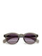 Okkia Unisex Sunglasses with Gray Frame and Gray Gradient Lens OK048-TSM