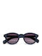 Okkia Unisex Sunglasses With Black Frame With Gradient Lens OK048MN