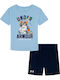 Kids Summer Set with Shorts 2pcs Blue