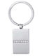 Steel 316L Silver Keychain From The Italian House Luca Barra Pk230