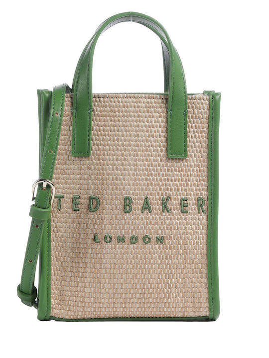 Ted Baker Straw Women's Crossbody Bag Beige