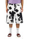 X-tra Men's Bermuda Shorts Black/White