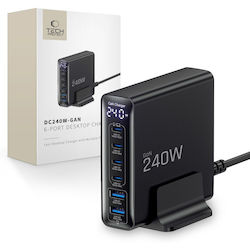 Tech-Protect DC240W-GAN Bază De Încărcare 240W Tech-Protect DC240W-GAN Bază De Încărcare 240W