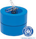 Maul Büroklammer-Halter Rundform D73mm H60mm Aus Recyceltem Kunststoff Eco Maul Blau