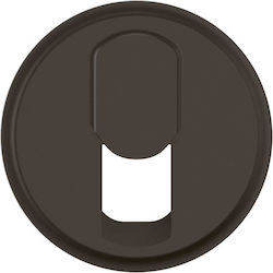 Celiane Plate RJ11 Telephone Socket Black