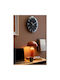 Leitmotiv Atrayente Metal Table Lamp with Orange Shade and Base