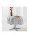 Stain Resistant Tablecloth L-c Lifette Gray 180x180cm