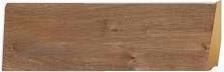 Newplan Fußbodenleisten MDF 280x1,2cm