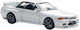 Nissan Skyline Gt-r R32 Mașină Model Scara 1:64 Alb Cristalin Pop Race