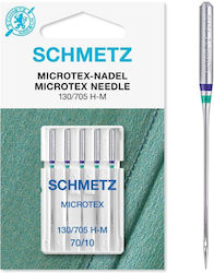 Set 5 Schmetz Microfiber Needles Size 80 Sewing Machine Needle System 130/705 H Was 709997