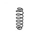 Fast Buds Car Suspension Spring Skoda Octavia I 96 Rear 1j9511115d