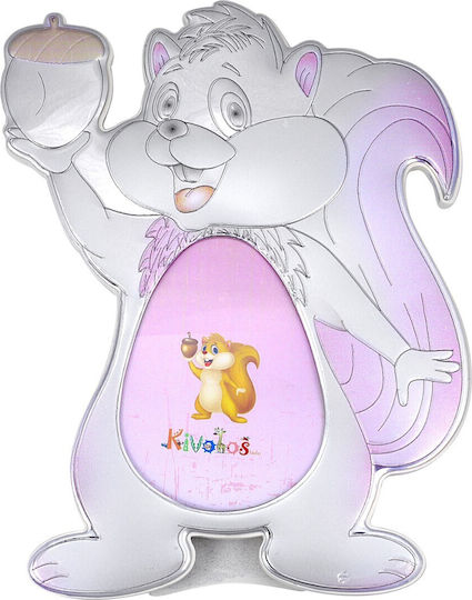 Slevori Kinder Bilderrahmen in Silberfarbe