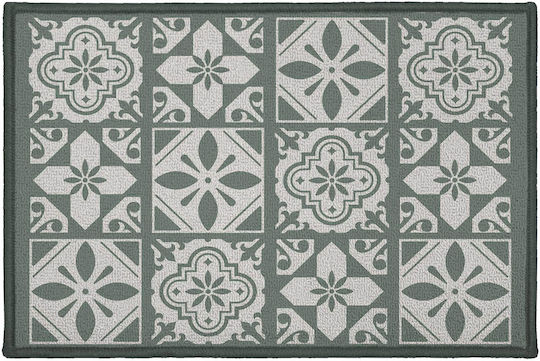 Αντιολισθητικό Πατάκι Μπάνιου L-c Curly 1741688 Sauge 40x60εκ.