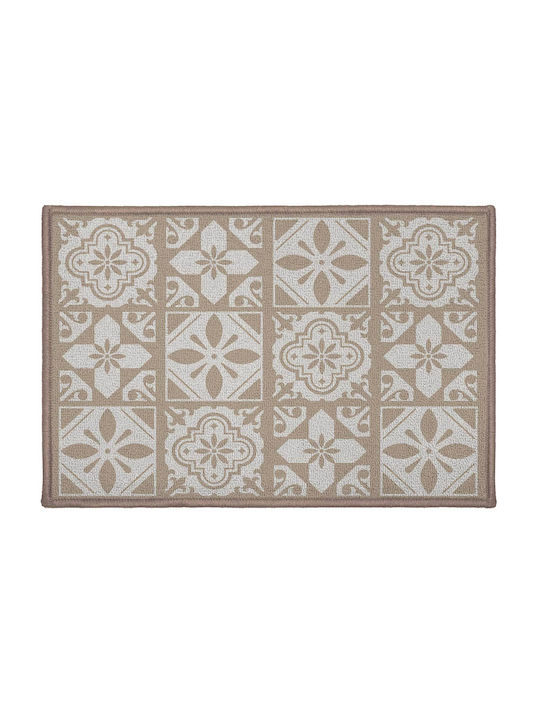 Non-Slip Bath Mat L-c Curly 1741685 Naturel 40x60cm