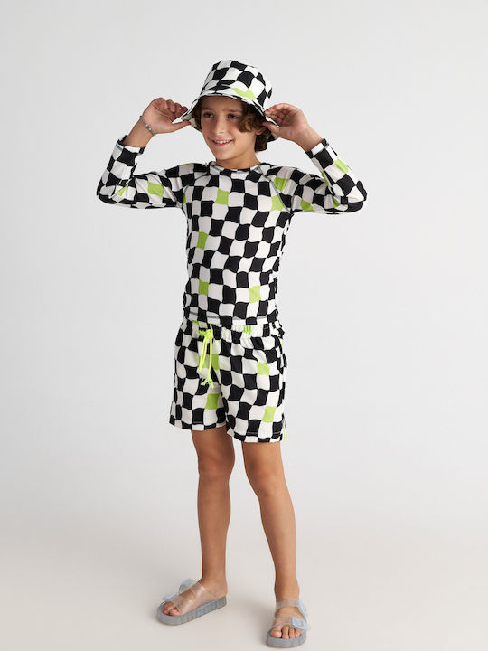 Kids Fabric Shorts/Bermuda Black