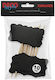 Cărți Plastificate Negru Set 10 Bucăți 7x4,5cm 1-66395