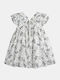 Rochie Fete Floral Bej