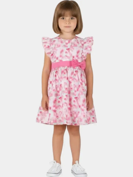 Joyce Mädchenkleid Kurzärmelig Rosa