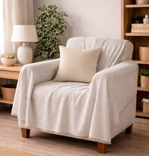 Viosarp 3472 Πολυθρόνας Π130xΜ170cm Polycotton Jacquard