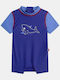 Dpam Kids Swimwear Rashguard Blue