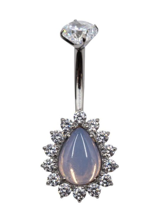 Poco Loco Bauchnabel Piercing aus Vergoldetem T...