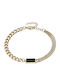 Verorama Women's Gold Plated Steel Bracelet