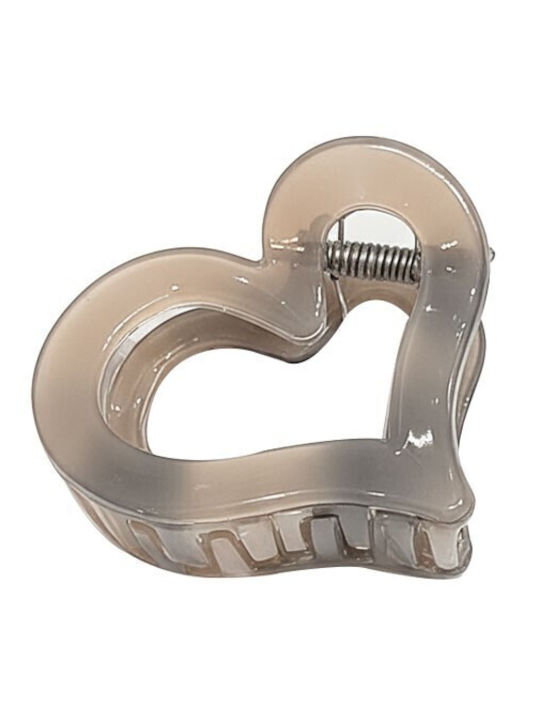 Kids Hair Clasp In Beige Color