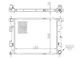 Hart Car Water Radiator for Hyundai i30